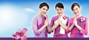 tiếp viên xinh đẹp hãng hàng không Thai Airways