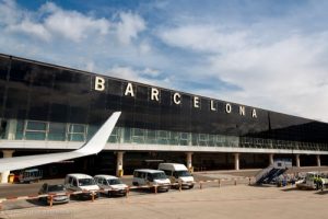 Sân bay Bacelona ở Tây Ban Nha