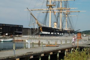 Con tàu gỗ Frigate Jylland được xây dựng thừ thế kỷ 19
