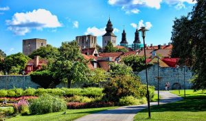 Tuyệt vời thành cổ Visby- một điểm du lịch hấp dẫn ở Thụy Điển