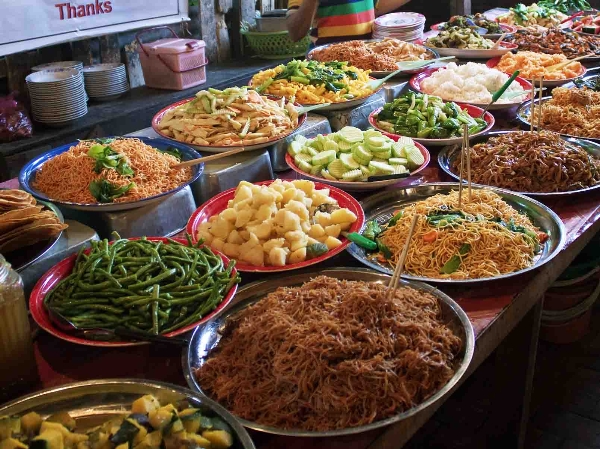 Hấp dẫn,đa dạng các món ăn ở Luang-prabang-lao