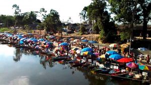 Chợ nổi Klong Hae đặc trưng vùng sông nước 