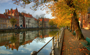 Một cảnh đẹp mùa thu nước Bỉ